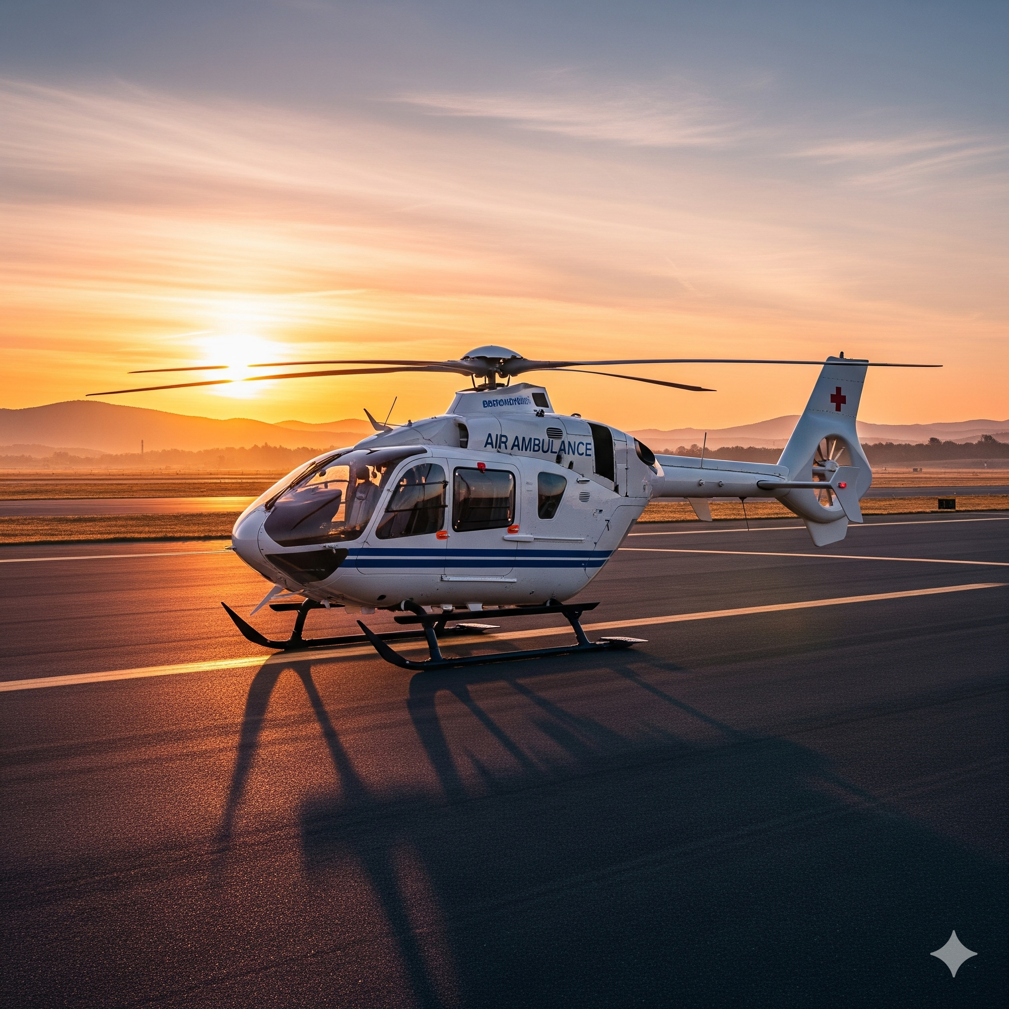 Private Helicopter Air Ambulance